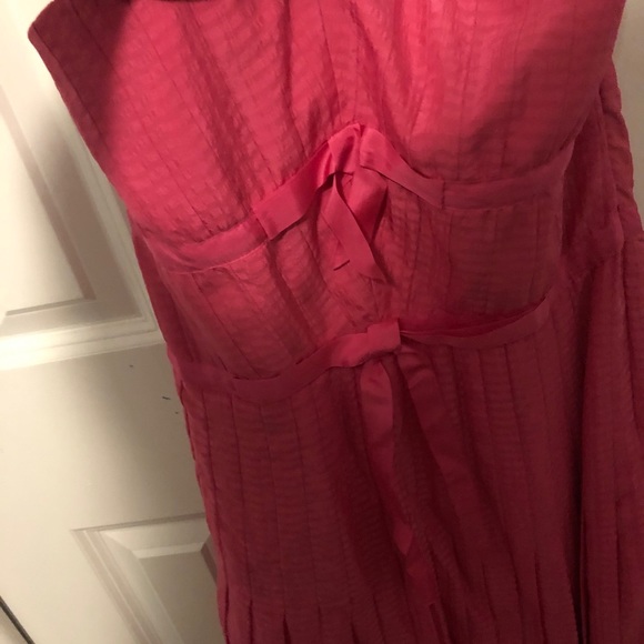 Marc Jacob’s Knee-Length Strapless Pink Dress Sz 2 - Picture 4 of 4